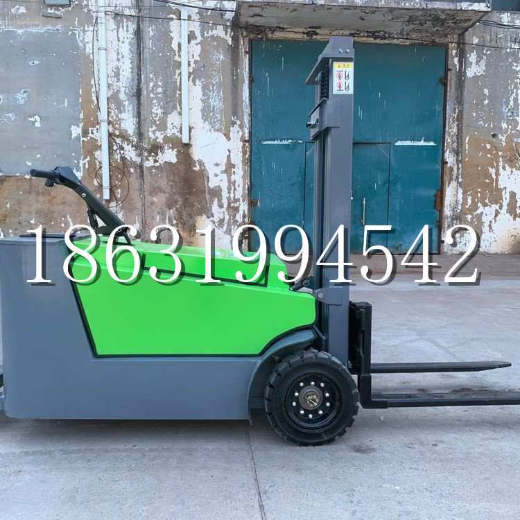 和田市小型电动叉车1吨2吨步行站驾式电瓶堆高充电装卸车液压升降车铲车